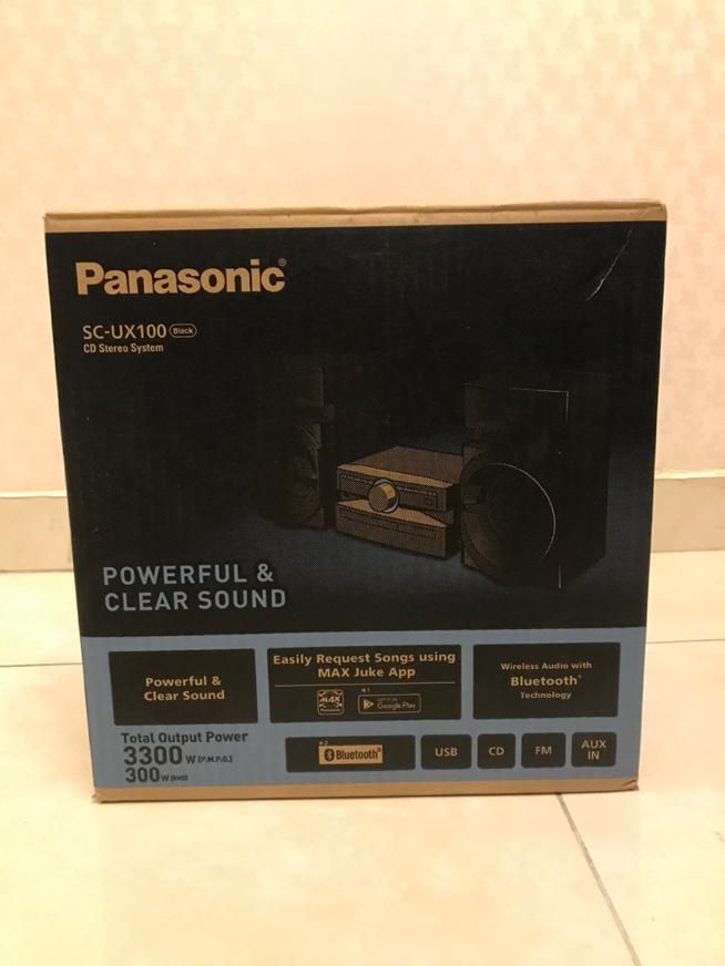 سیستم صوتی پاناسونیک مدل PANASONIC مدل SC-UX100|سیستم صوتی خانگی|تهران, میرداماد|دیوار