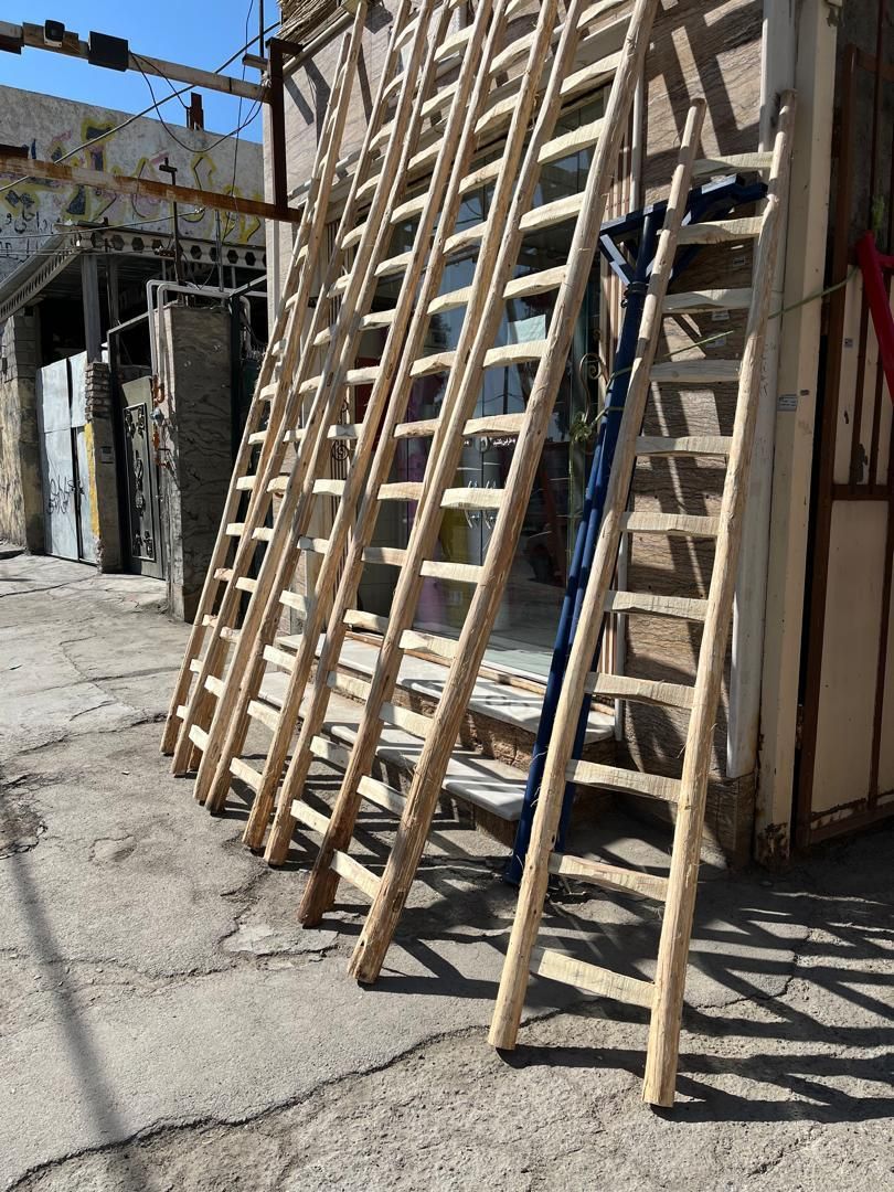 فروش نردبان چوبی|ابزارآلات|زاهدان, |دیوار
