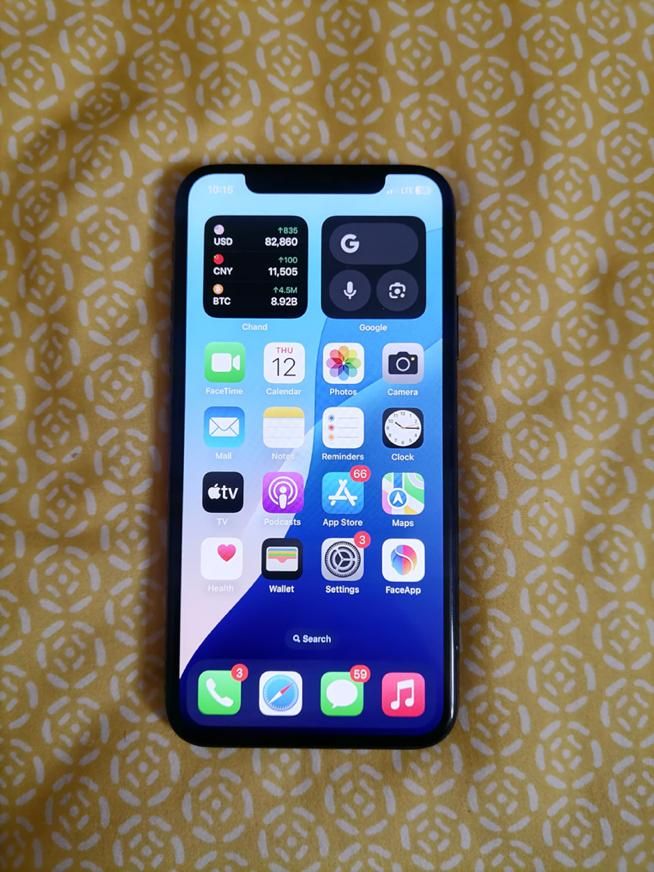 اپل iPhone XS با حافظهٔ ۲۵۶ گیگابایت|موبایل|مشهد, سرافرازان|دیوار