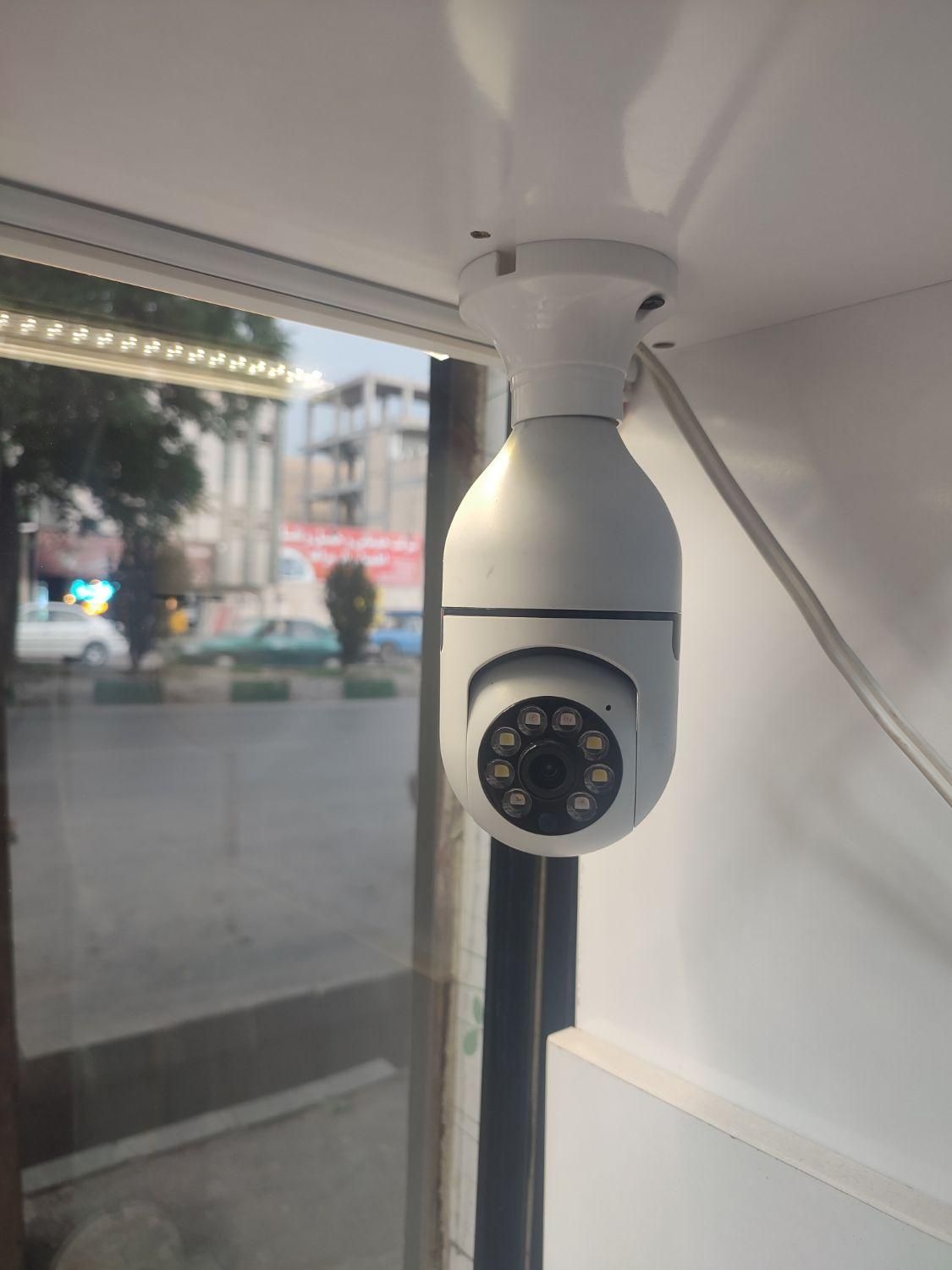 دوربین لامپی چرخشی|دوربین مداربسته|مراغه, |دیوار