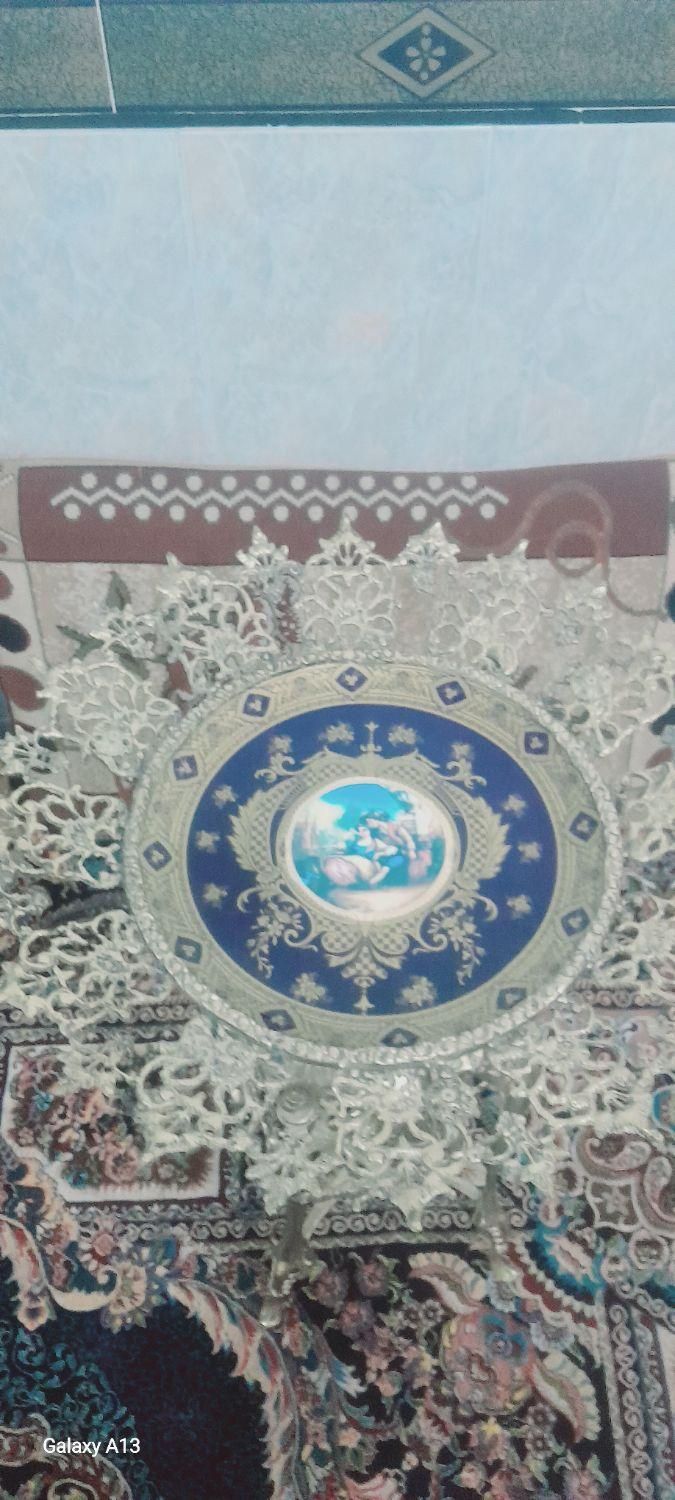 کنار سالنی برنز  باچینی اصلی|صنایع دستی و سایر لوازم تزئینی|تاکستان, |دیوار