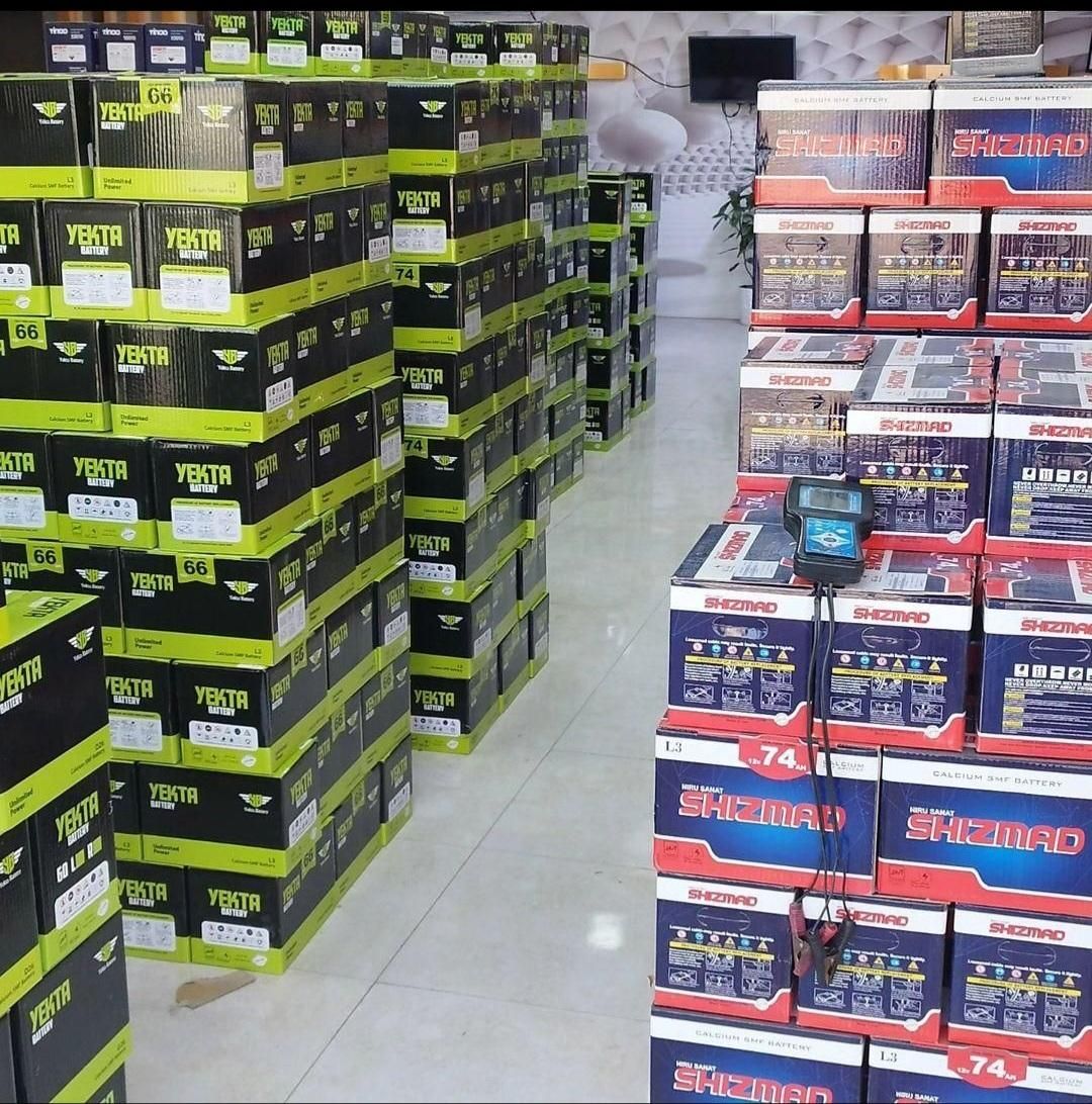 باطری اتومبیل نصب در محل با چک|قطعات یدکی و لوازم جانبی|اردبیل, |دیوار