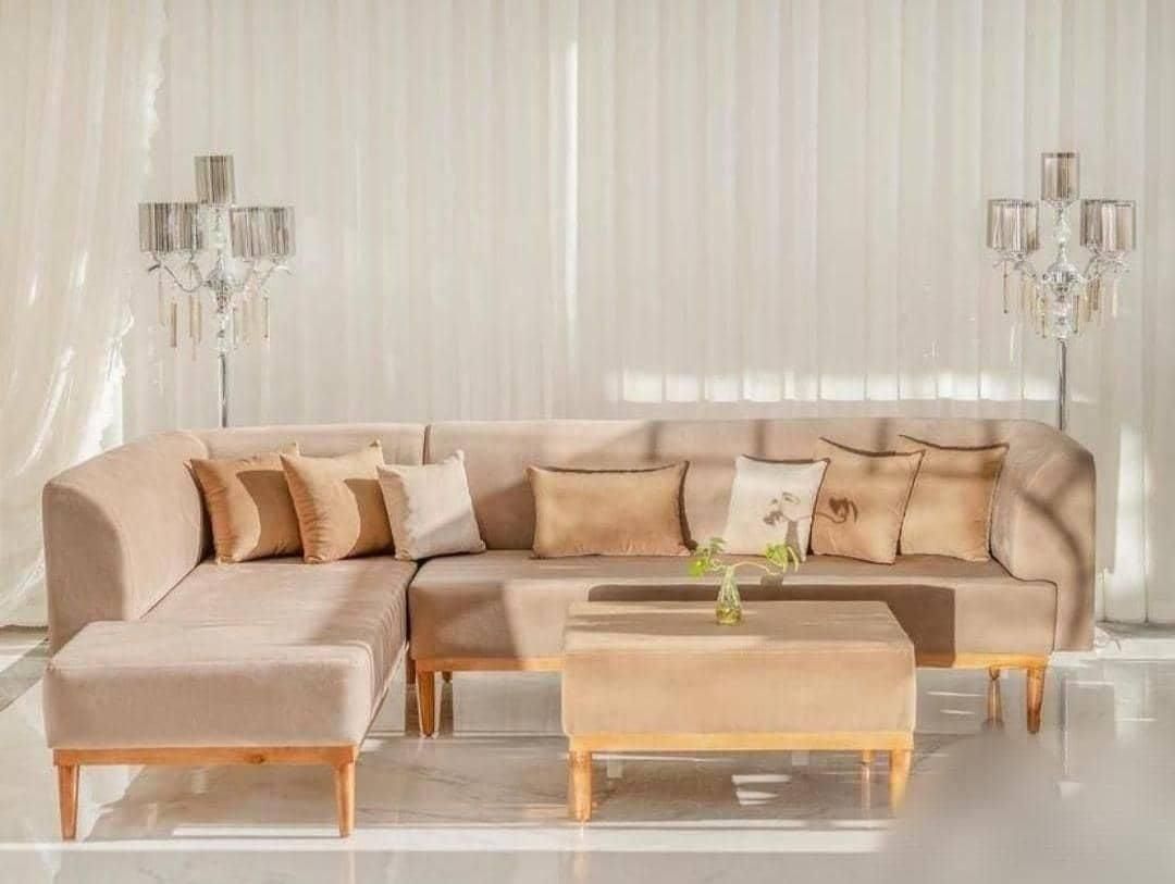 مبل مینیمال ال|مبلمان خانگی و میز عسلی|قم, قلعه صدری|دیوار