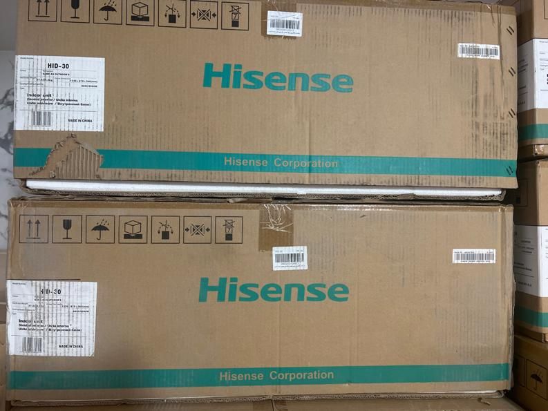 داکت اینور تر ۳۰ هایسنس زرین نمای کاسپین مدل hid30|کولر گازی و فن‌کوئل|کرج, مهرویلا جنوبی|دیوار