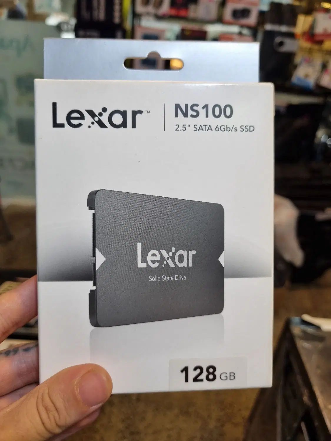 هارد ssd لکسار ۱۲۸ گیگ|قطعات و لوازم جانبی رایانه|رشت, پیرسرا|دیوار