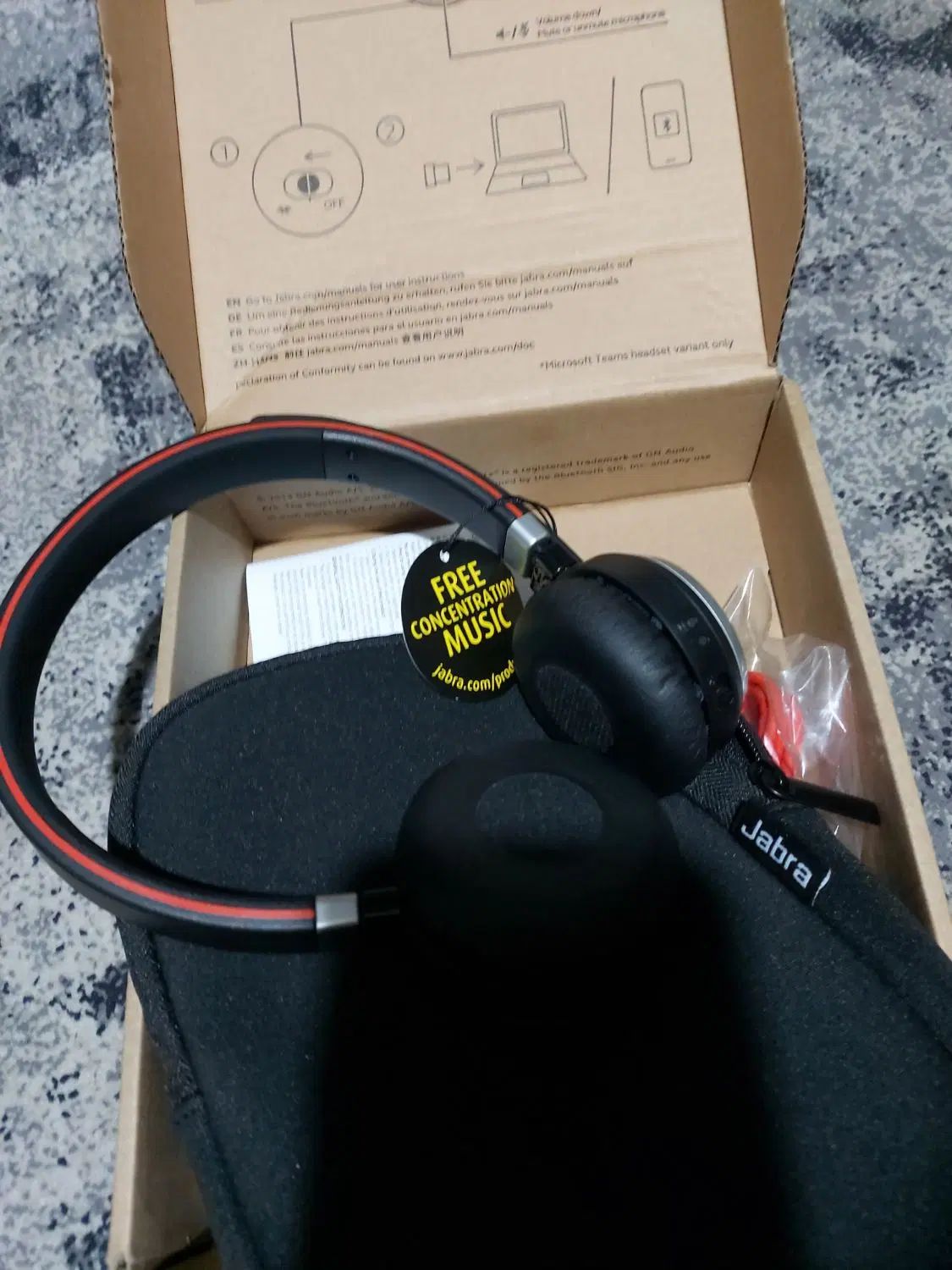 هدفون بی سیم جبرا  evolve 65|پخش‌کننده همراه|تهران, گیشا|دیوار
