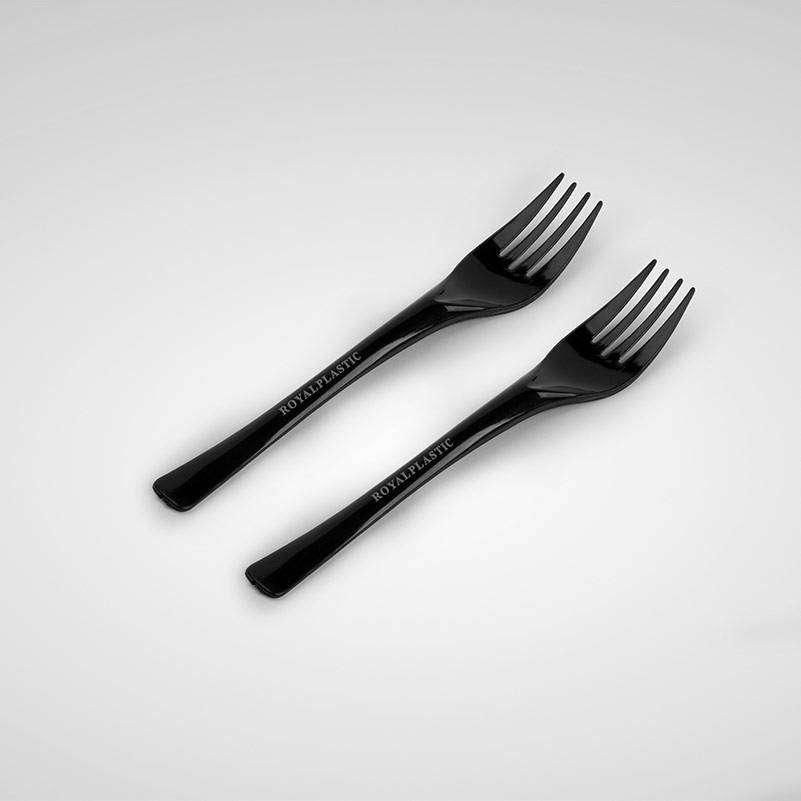 چنگال یکبارمصرف پلاستیکی مشکی ملبورن|ظروف نگهدارنده، پلاستیکی، یکبارمصرف|اصفهان, شهرک کوثر|دیوار