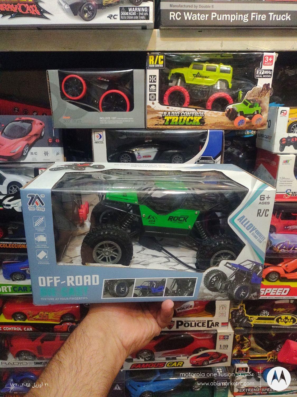 ماشین آفرود قدرتی شارژی کنترلی رویه فلزی خارجی|اسباببازی|تهران, گمرک|دیوار