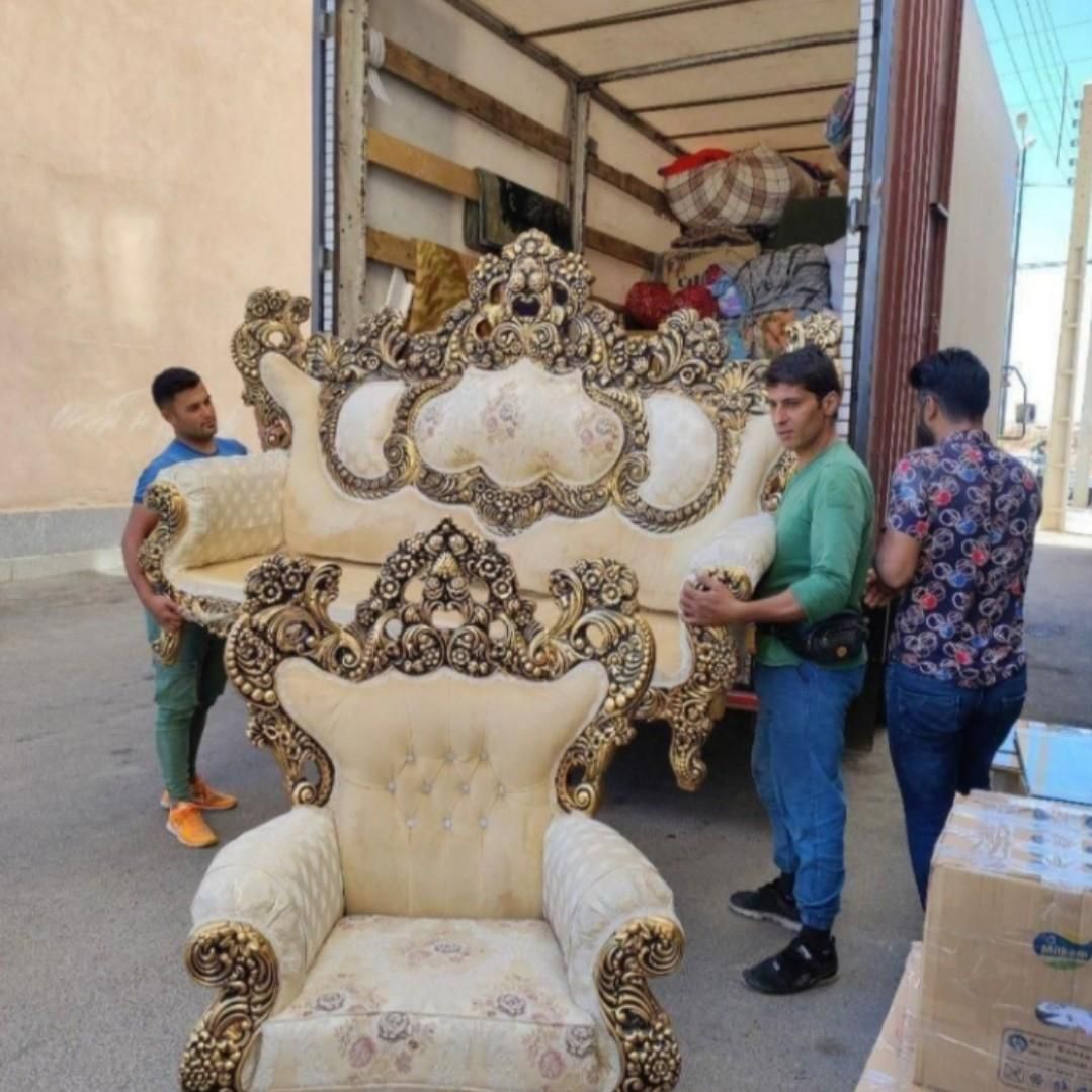 باربری ((ملت بار ))کامیونت کارگر بسته بندی چیدمان|خدمات حمل و نقل|اردبیل, |دیوار