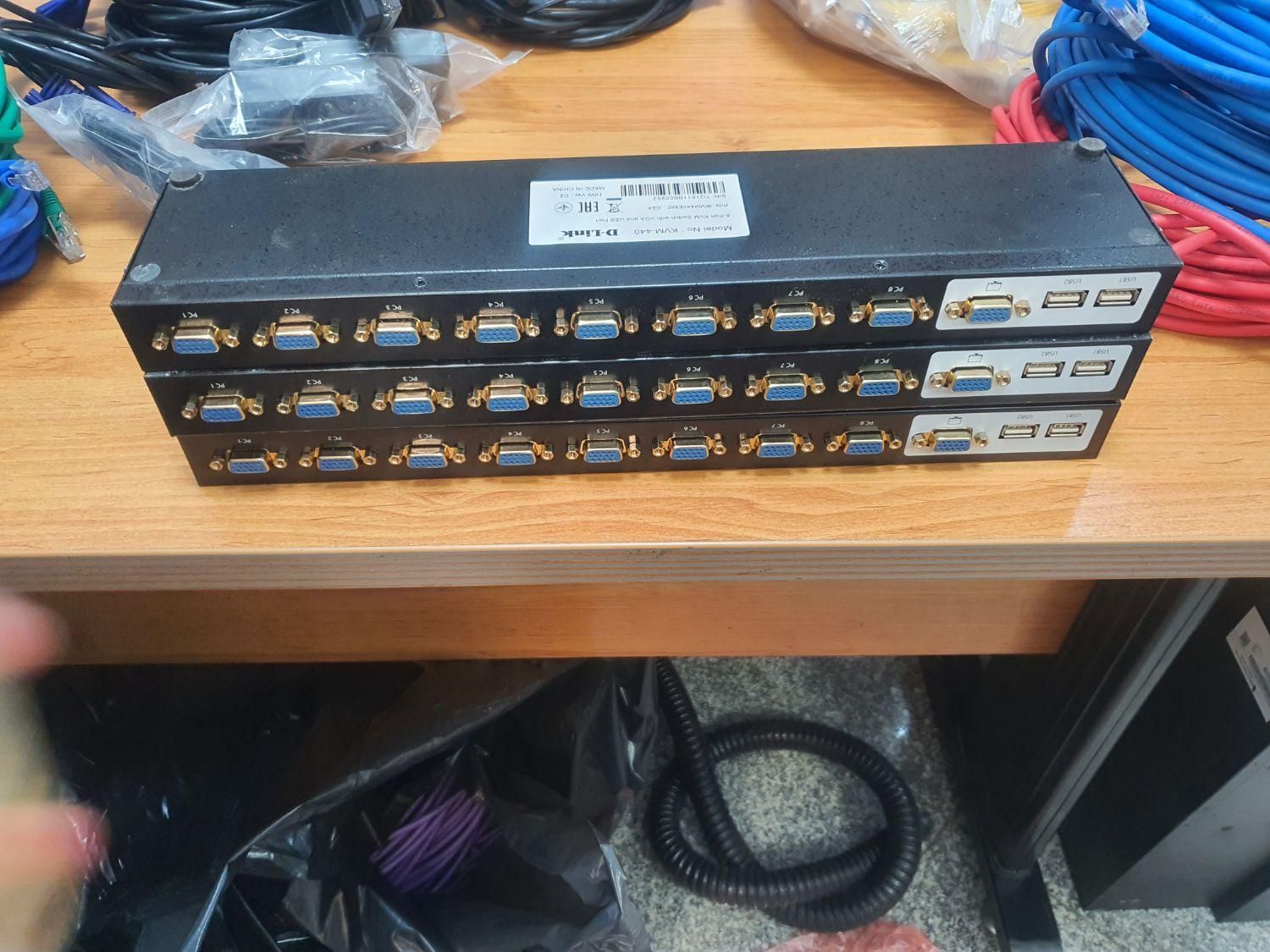 kvm هشت پورت VGA|مودم و تجهیزات شبکه|تهران, حشمتیه|دیوار