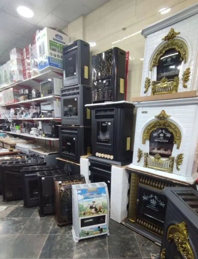 بخاری گازی شارق توس ۱۵۰۰۰ سفید/مشکی گارانتی وارسال|بخاری، هیتر، شومینه|مشهد, طلاب|دیوار