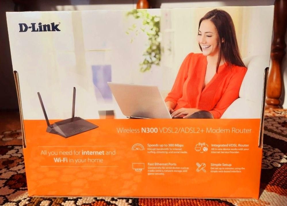 *مودم روتر D-Link Dsl-224 New*|مودم و تجهیزات شبکه|مشهد, کوثر|دیوار