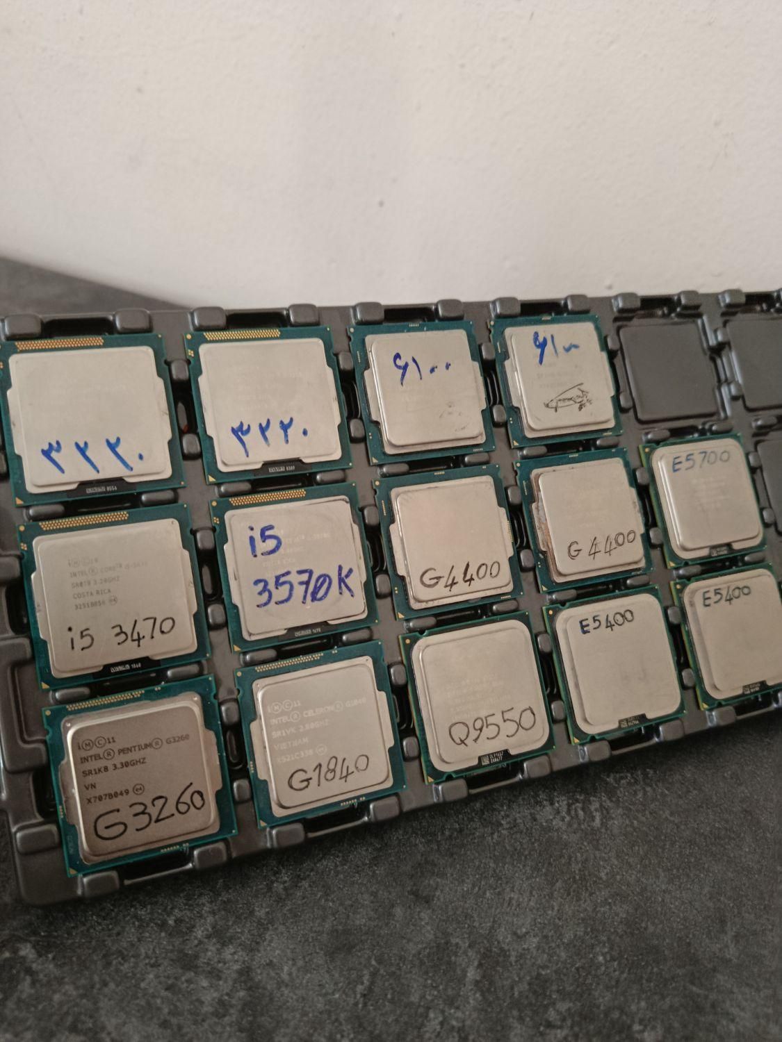 انواع پردازنده cpu|قطعات و لوازم جانبی رایانه|مشهد, وکیل‌آباد|دیوار