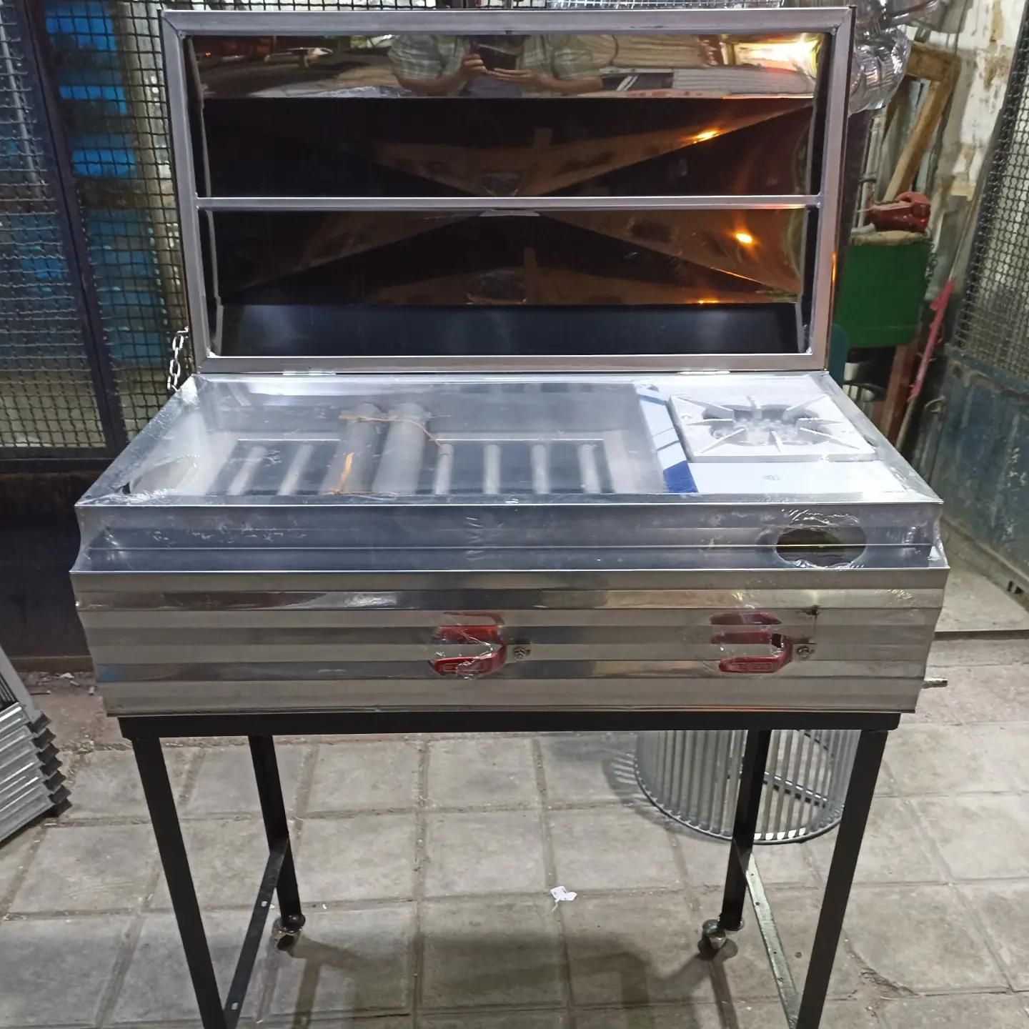 منقل استیل گازی ابراهیمی|اجاق گاز و لوازم برقی پخت‌وپز|قم, انسجام|دیوار