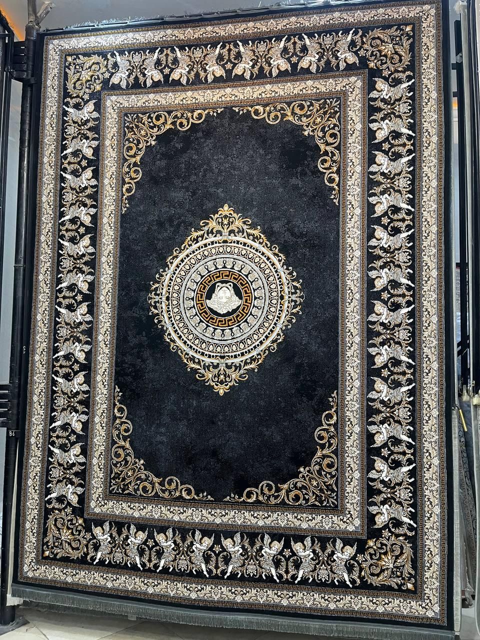 فرش دلوین زغالی ۷۰۰شانه تراکم ۲۵۵۰ تمام اکرلیلک|فرش|تهران, نعمت‌آباد|دیوار