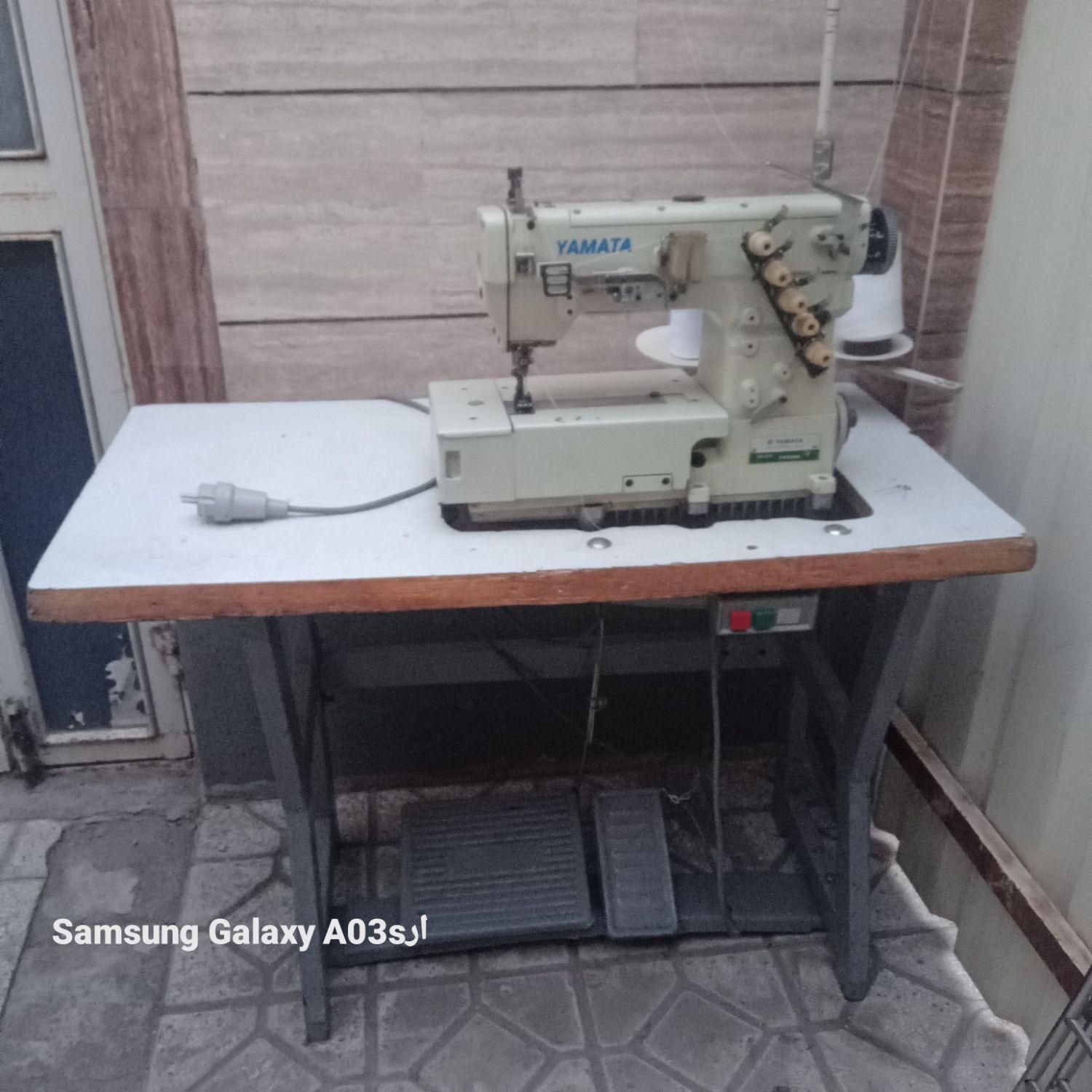 میاندوز ۳ نخ یاماتا ژاپن|چرخ خیاطی و ریسندگی|اهر, |دیوار