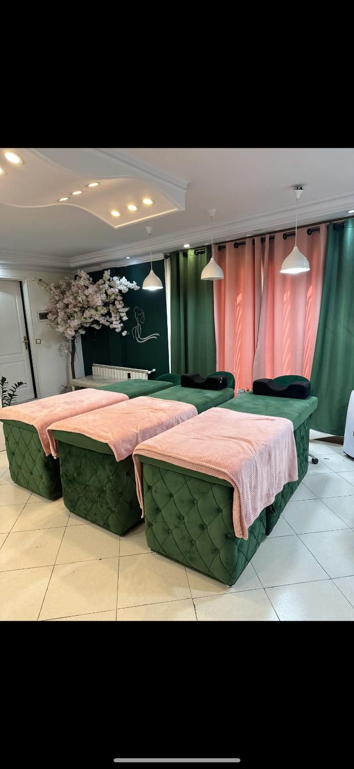 اجاره تخت و استخدام مژه ناخن بافتمو فیشال مزون|آرایشگاه و سالن‌های زیبایی|تهران, سعادت‌آباد|دیوار