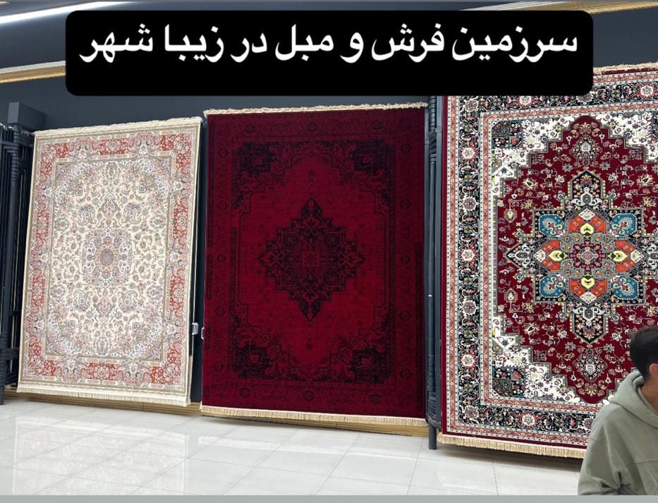 فرش مَجلسی طرح نائین لاکی ۱۲۰۰شانه ۱۲ متری|فرش|شیراز, رکن‌آباد|دیوار