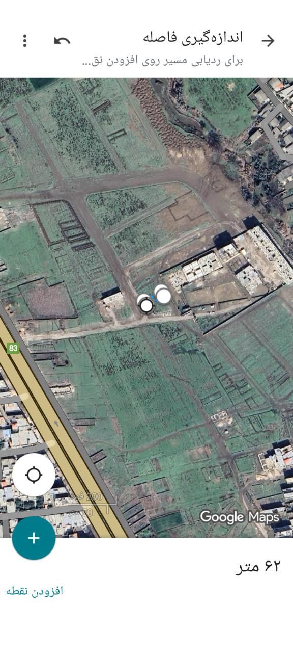 ۱۵۰ متر تجاری مسکونی بر بیست متری سر چهار راه|فروش زمین و ملک کلنگی|آزادشهر, |دیوار