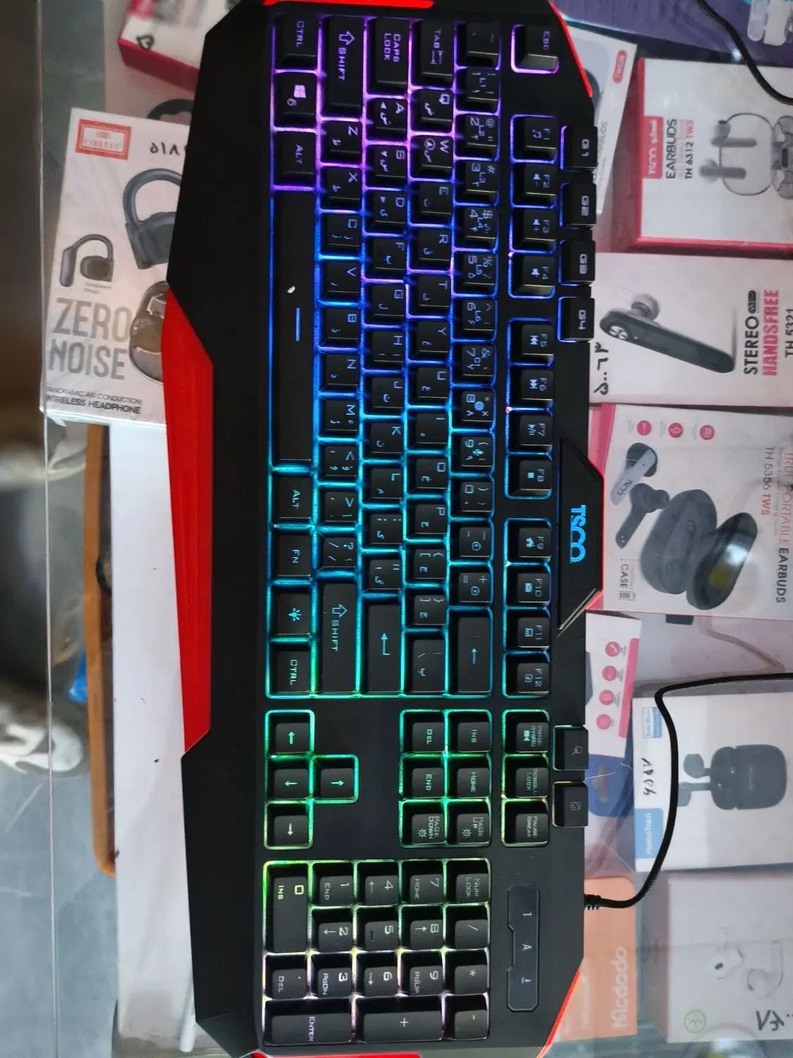 کیبورد گیمینگ و حرفه ای تسکو مدل GK 8123 RGB|قطعات و لوازم جانبی رایانه|مشهد, انقلاب|دیوار