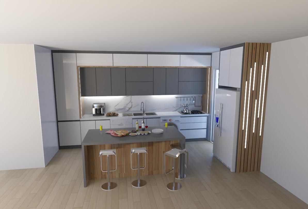 طراحی 3d سه‌ بعدی  دکور کابینت مغازه فروشگاه|خدمات پیشه و مهارت|کرج, فاز ۴ مهرشهر|دیوار