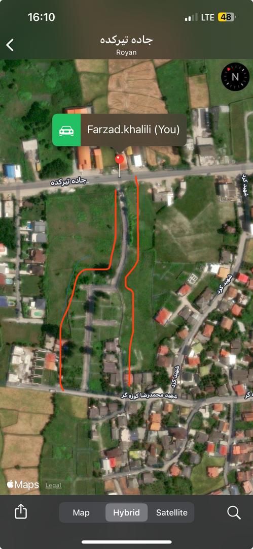 فروش زمین ۳۰۶ متری|فروش زمین و ملک کلنگی|رویان, |دیوار