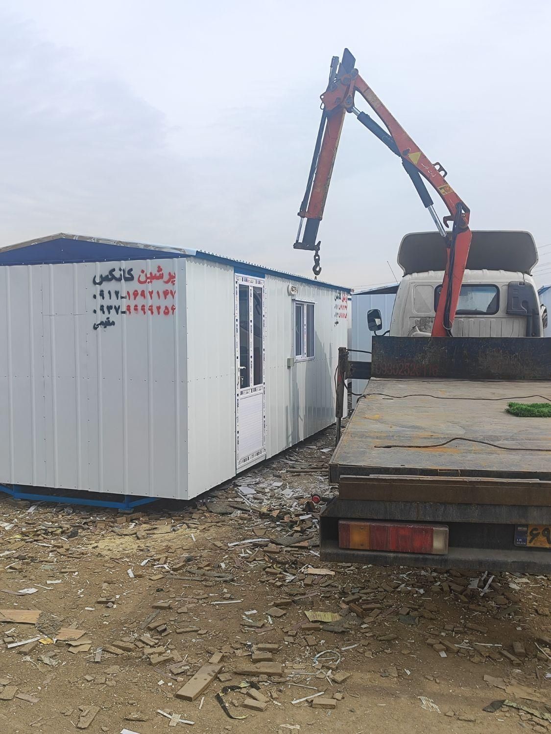 اتاقک های کانکس اداری|مصالح و تجهیزات ساختمان|سمنان, |دیوار