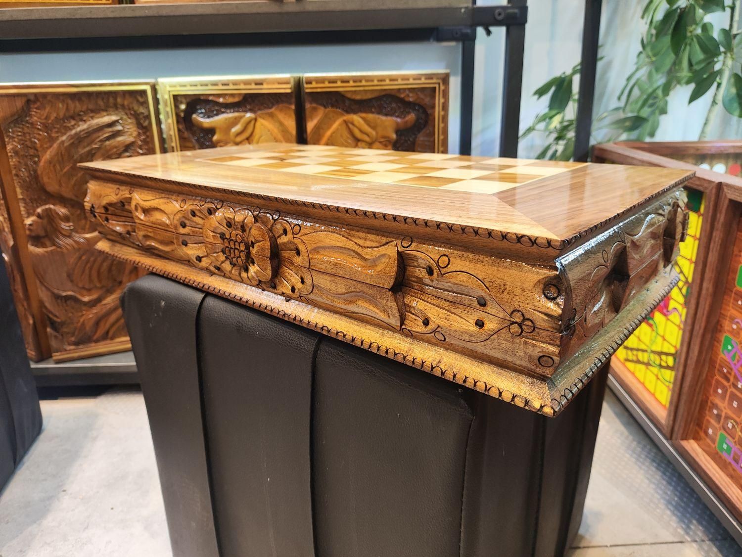 تخته نرد چوب گردو سنندج انواع طرح تخت کتابی منبت|اسباببازی|تهران, تهرانسر شرقی|دیوار