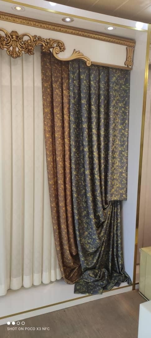 پرده  تخفیف جهزیه عروس|پرده، رانر، رومیزی|نیشابور, محله میدان باغات|دیوار