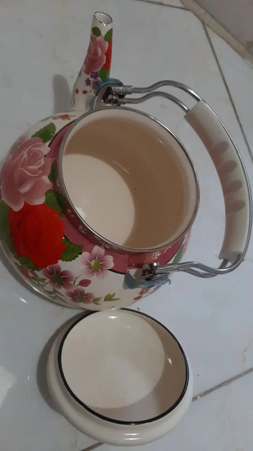 کتری و قوری لعابی|قوری، کتری، قهوه‌ساز دستی|تهران, بهداشت|دیوار
