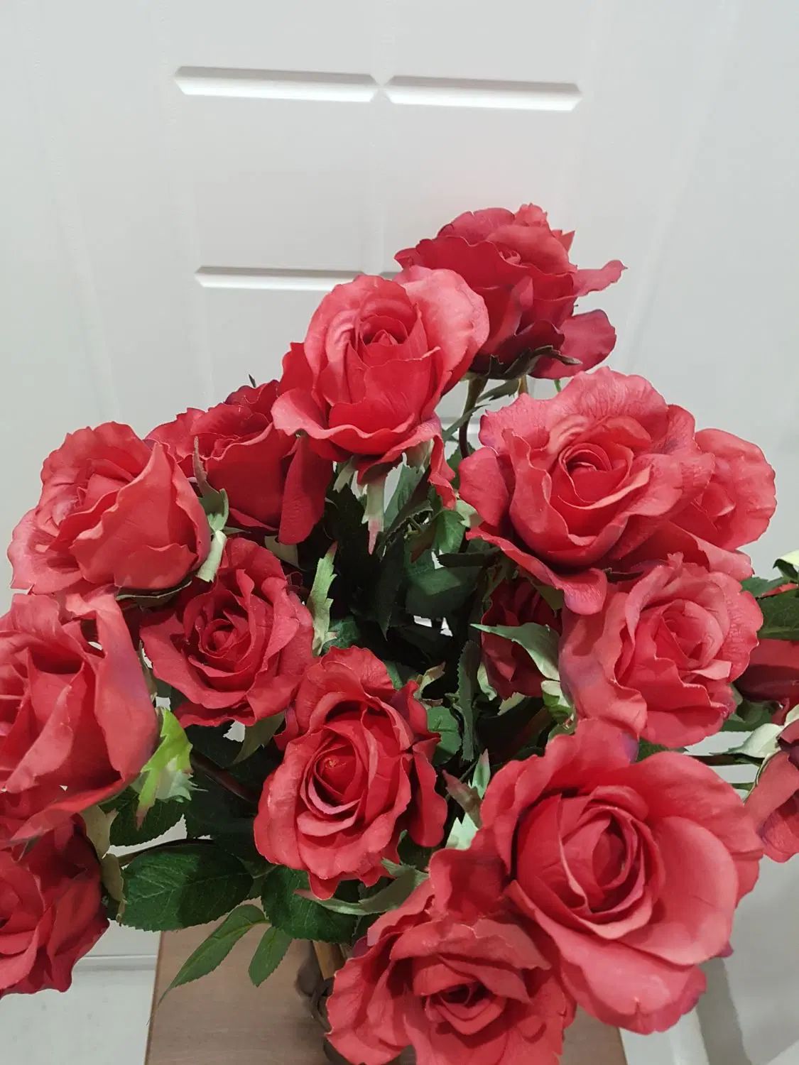 ۲۰شاخه گل رز قرمز شاخه ایی ۳۰ تومان|گل مصنوعی|رشت, عینک|دیوار