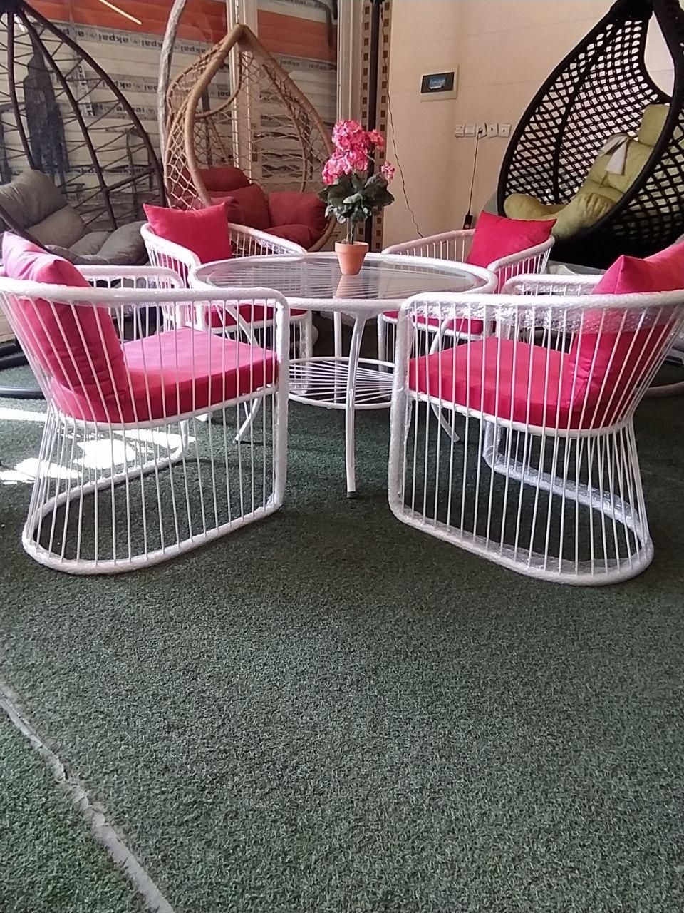 میز صندلی باغی کافه رستورانی چهار نفره chair|صندلی و نیمکت|تهران, چیتگر جنوبی|دیوار
