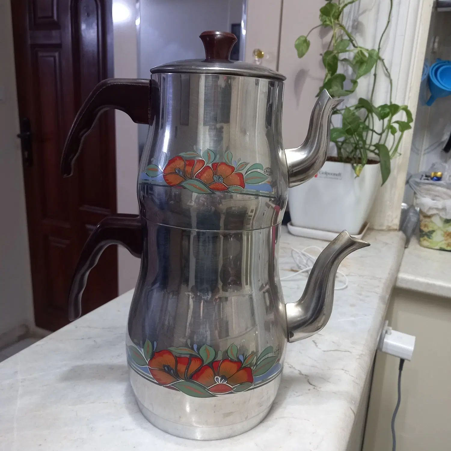 کتری قوری قدیمی ترکیه ای|قوری، کتری، قهوه‌ساز دستی|تهران, سلسبیل جنوبی|دیوار