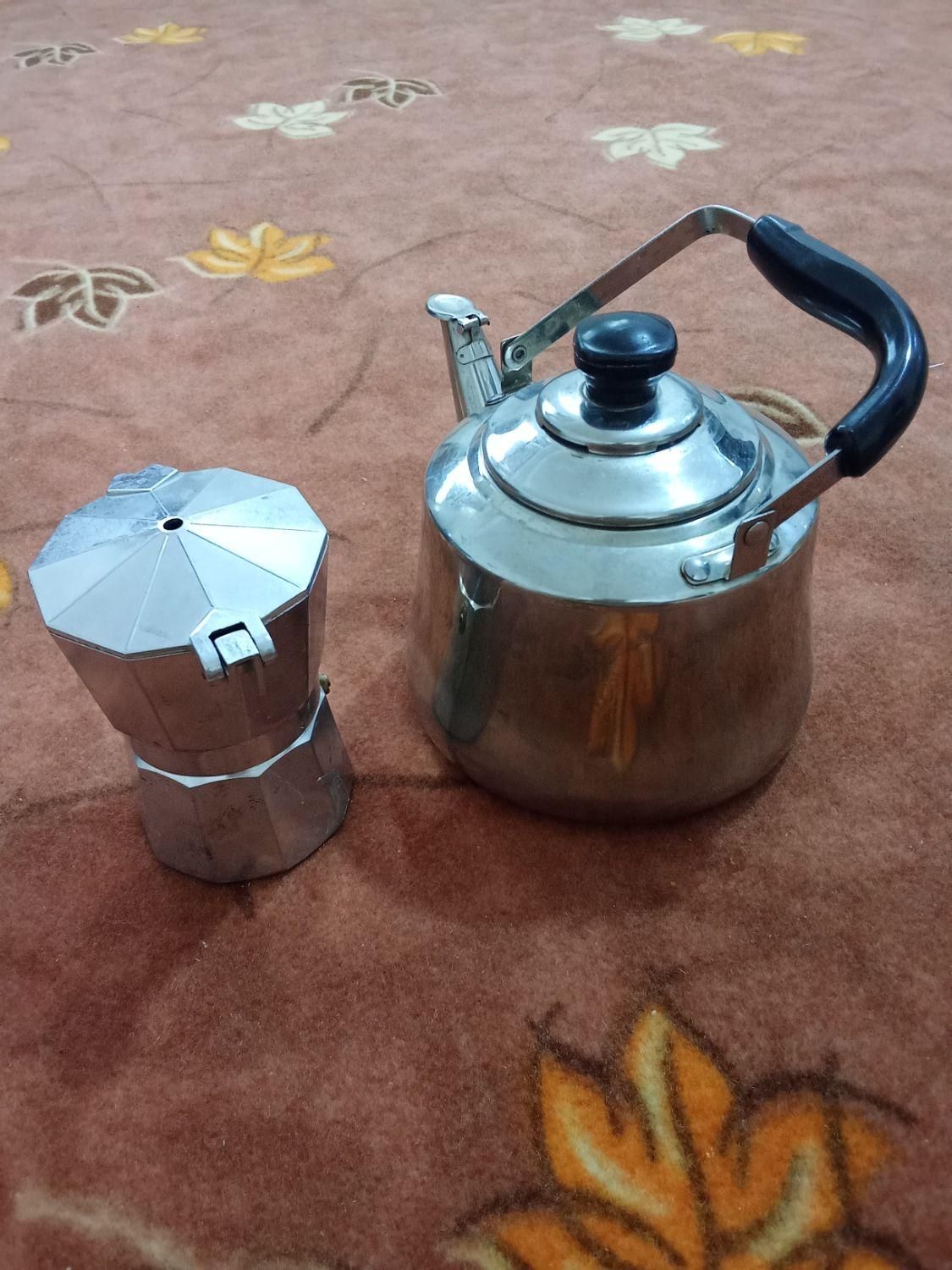 کتری بعلاوه قهوه ساز حرارتی|قوری، کتری، قهوه‌ساز دستی|میناب, |دیوار