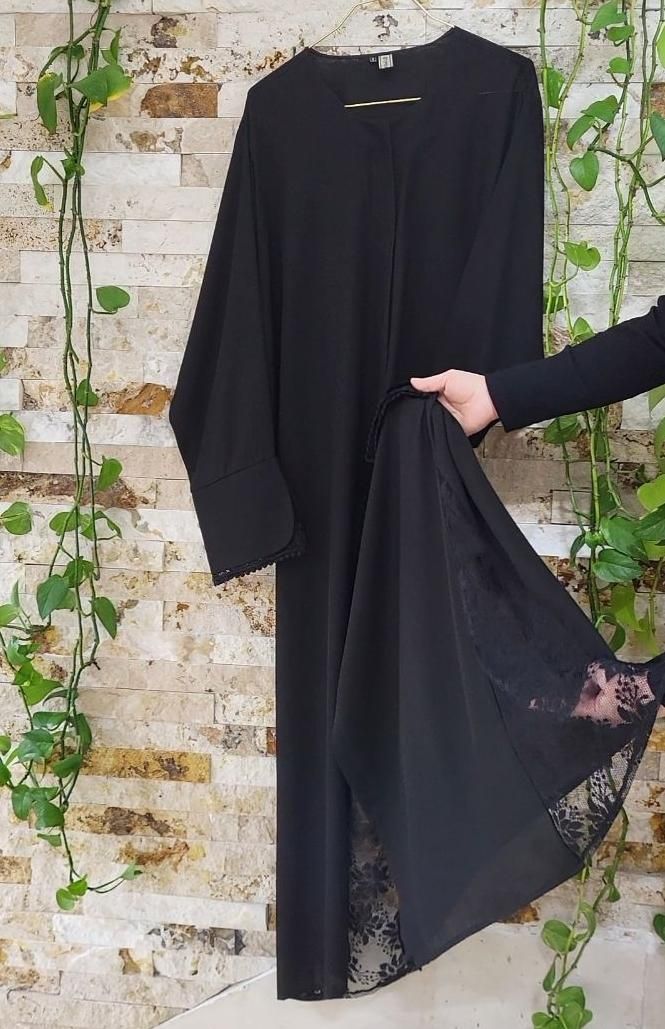 مانتو بلند سایزبزرگ خرجکار گیپور سایز 50تا66 بزرگ|لباس|مشهد, رضاشهر|دیوار