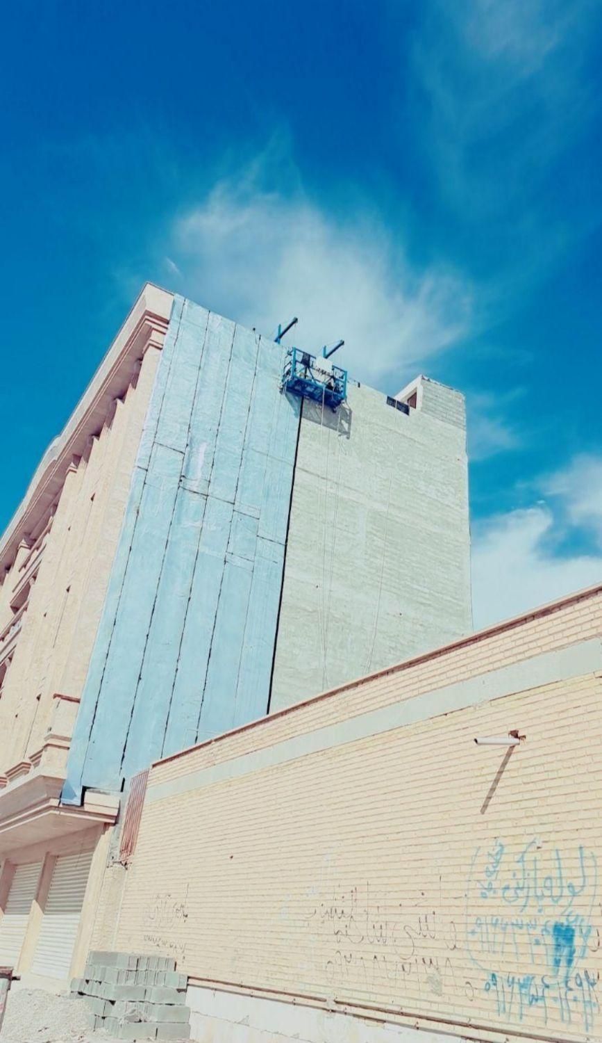 داربست فلزی رنگ آمیزی ایزوگام کلایمر|خدمات پیشه و مهارت|بندر ماهشهر, |دیوار