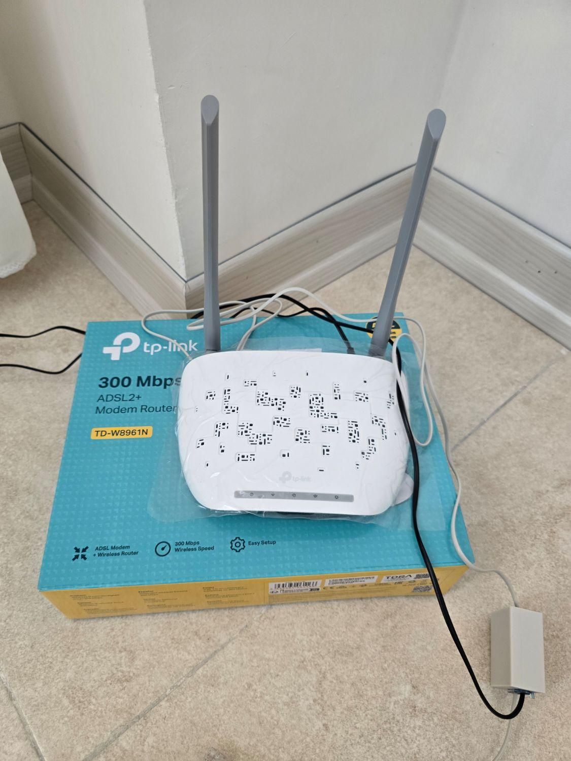 دستگاه مودم Adsl مخصوص تلفن خانگی مارک تی پی لینک|مودم و تجهیزات شبکه|بجنورد, |دیوار