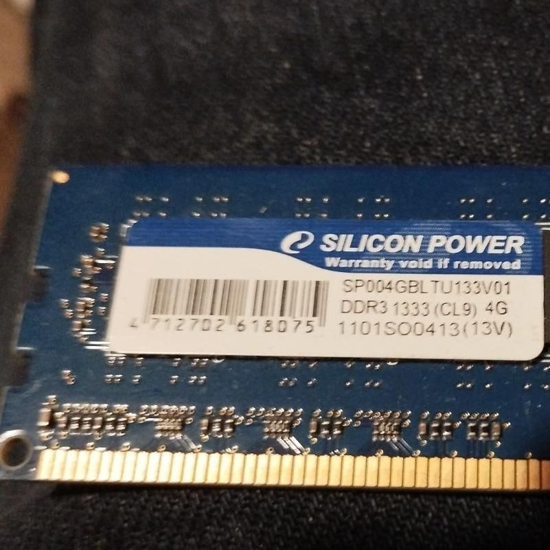 ram ddr3 silicon power رم 4gb|قطعات و لوازم جانبی رایانه|تهران, حشمتیه|دیوار