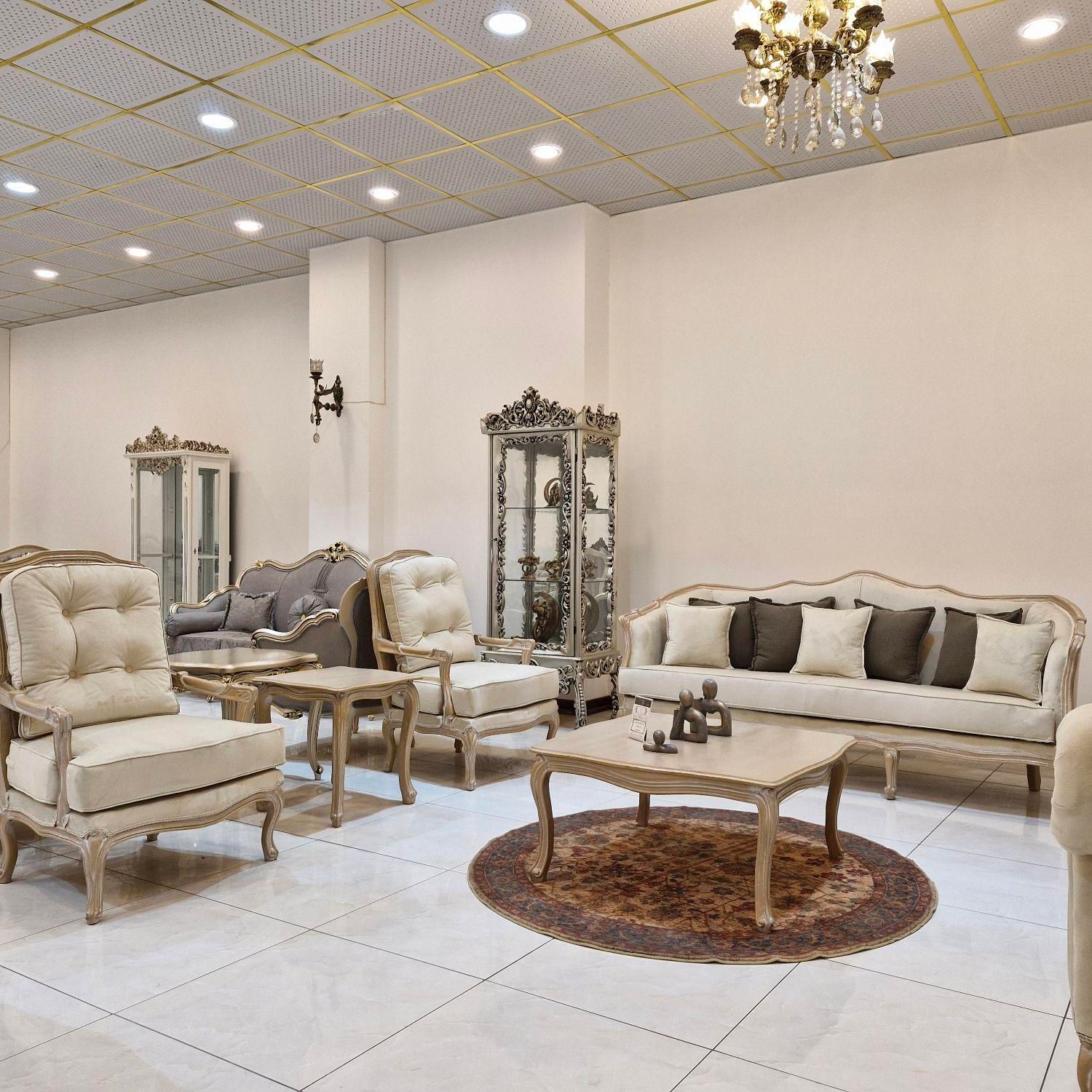 مبل فرانسوی ـ سرای شاهکار|مبلمان خانگی و میز عسلی|یزد, |دیوار