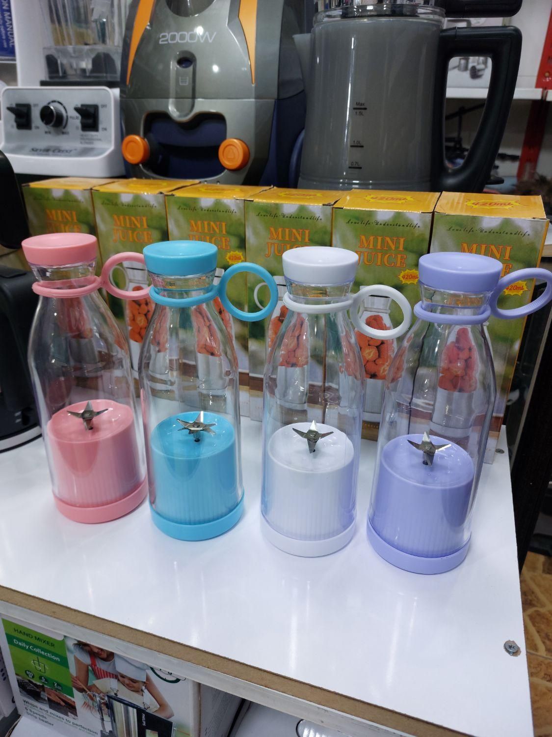 آبمیوه‌گیری قابل حمل شارژی (شیکر) 420 میل|آبمیوه‌گیر و آب‌مرکبات‌گیر|سنندج, |دیوار