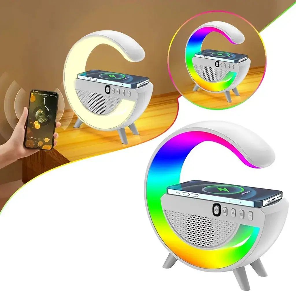 اسپیکر RGB و شارژر وایرلس|سیستم صوتی خانگی|کرمانشاه, |دیوار