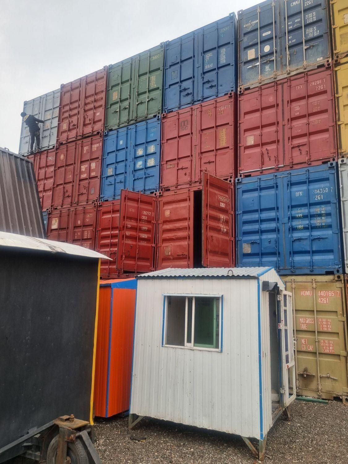 کانتینر کانکس کلبه چوبی سوییت ویلایی نگهبانی|مصالح و تجهیزات ساختمان|تهران, یافت آباد جنوبی|دیوار