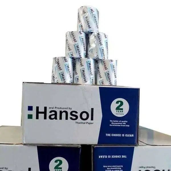 فروش رول حرارتی کاغذ حرارتی هانسول  لیبل و ریبون|پرینتر، اسکنر، کپی، فکس|تهران, سلسبیل جنوبی|دیوار