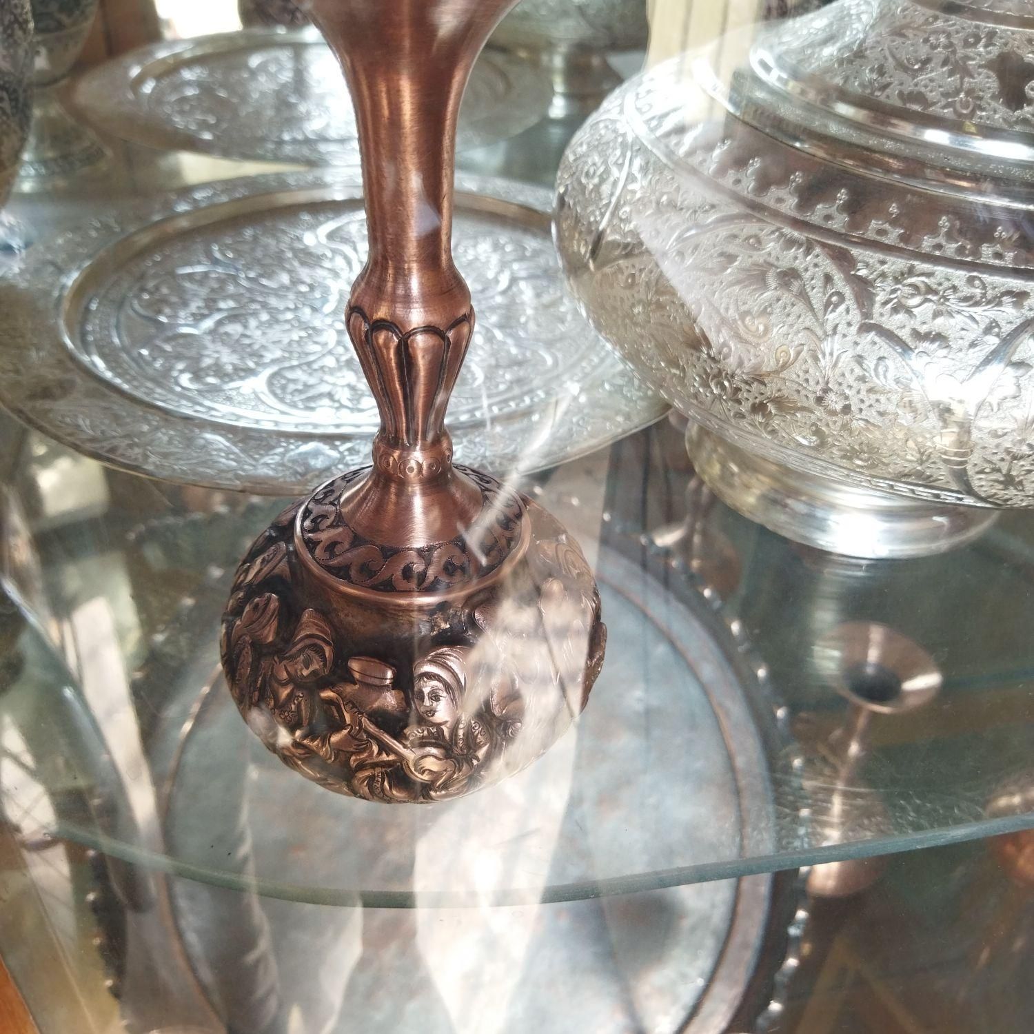 گلدان قلم برجسته|صنایع دستی و سایر لوازم تزئینی|اصفهان, شهرستان|دیوار