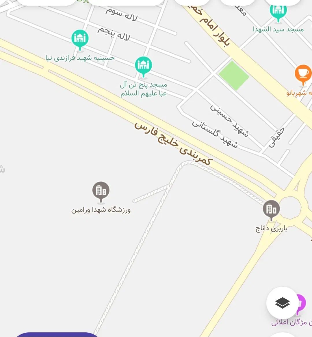 زمین ۱۸۰ متری شهرک جدید یاس بلوار خلیج فارس|فروش زمین و ملک کلنگی|ورامین, ورامین|دیوار