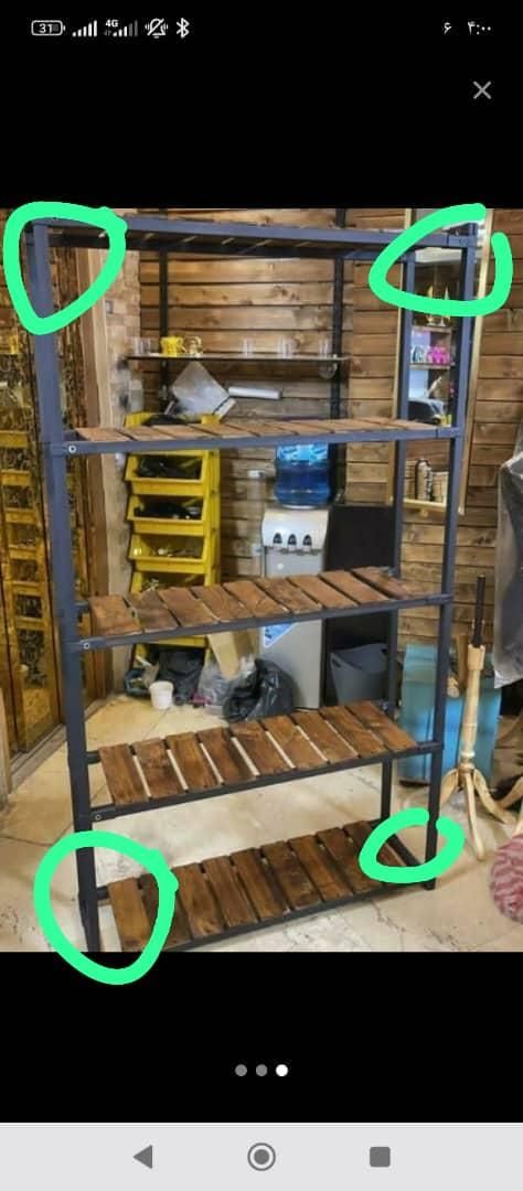 تاشو رخت دار قفسه خور کد ۵۴|بندرخت و رخت‌آویز|تهران, نعمت‌آباد|دیوار