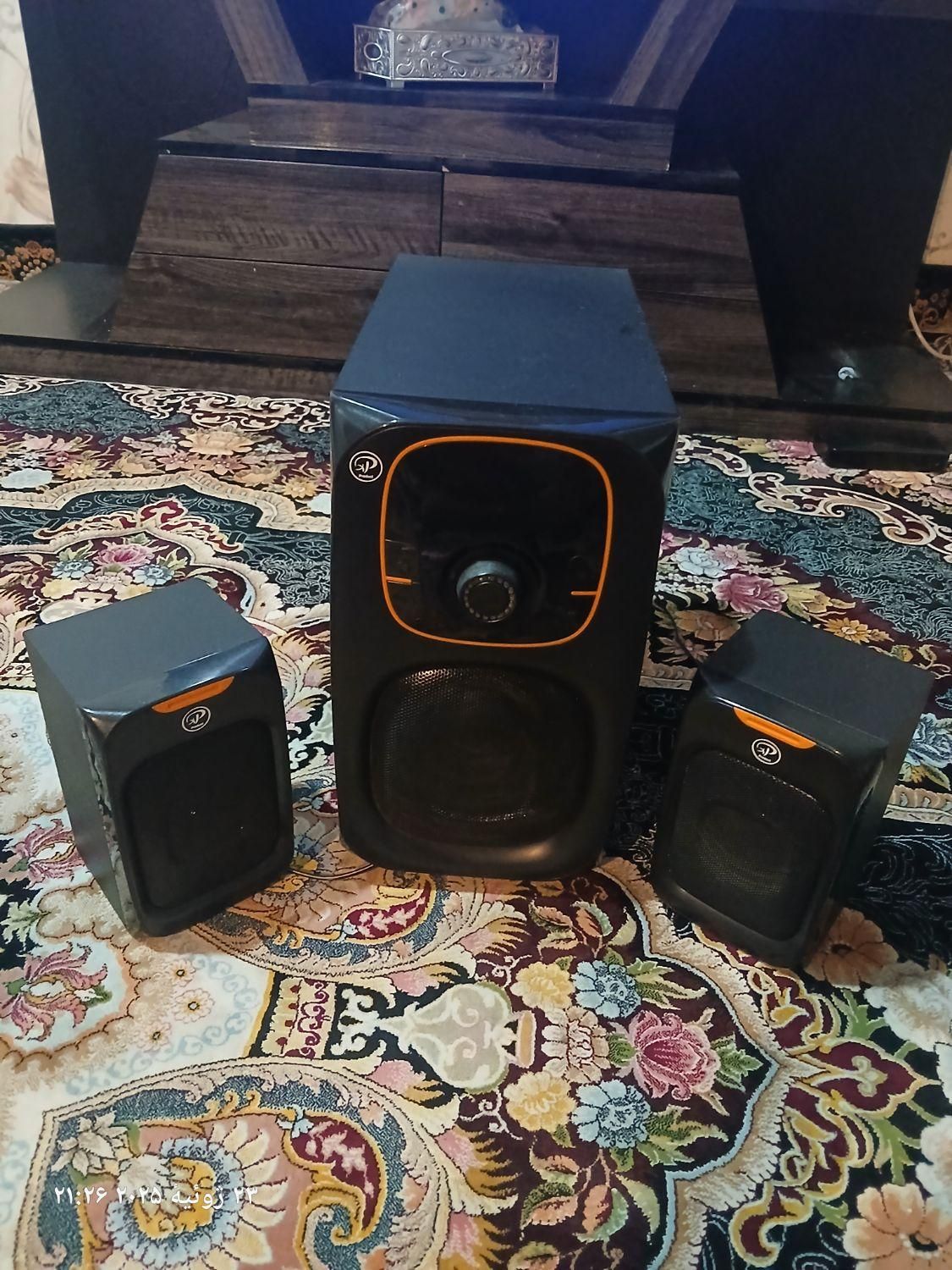 اسپیکر سه تیکه ایکس پی پروداکت مدل XP-AC803G|سیستم صوتی خانگی|اصفهان, شیخ طوسی|دیوار
