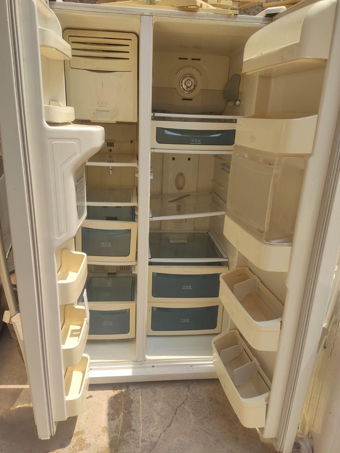 یخچال فریزر ساید بای ساید دوو اصلی|یخچال و فریزر|شوشتر, |دیوار