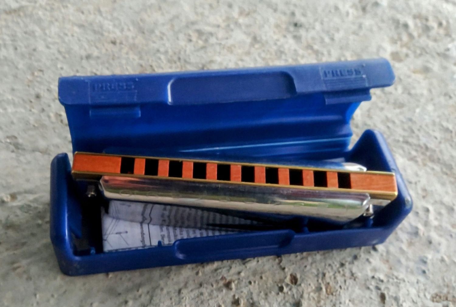 ساز دهنی Hohner مدل Blues Harp|سازهای بادی|فردیس, |دیوار