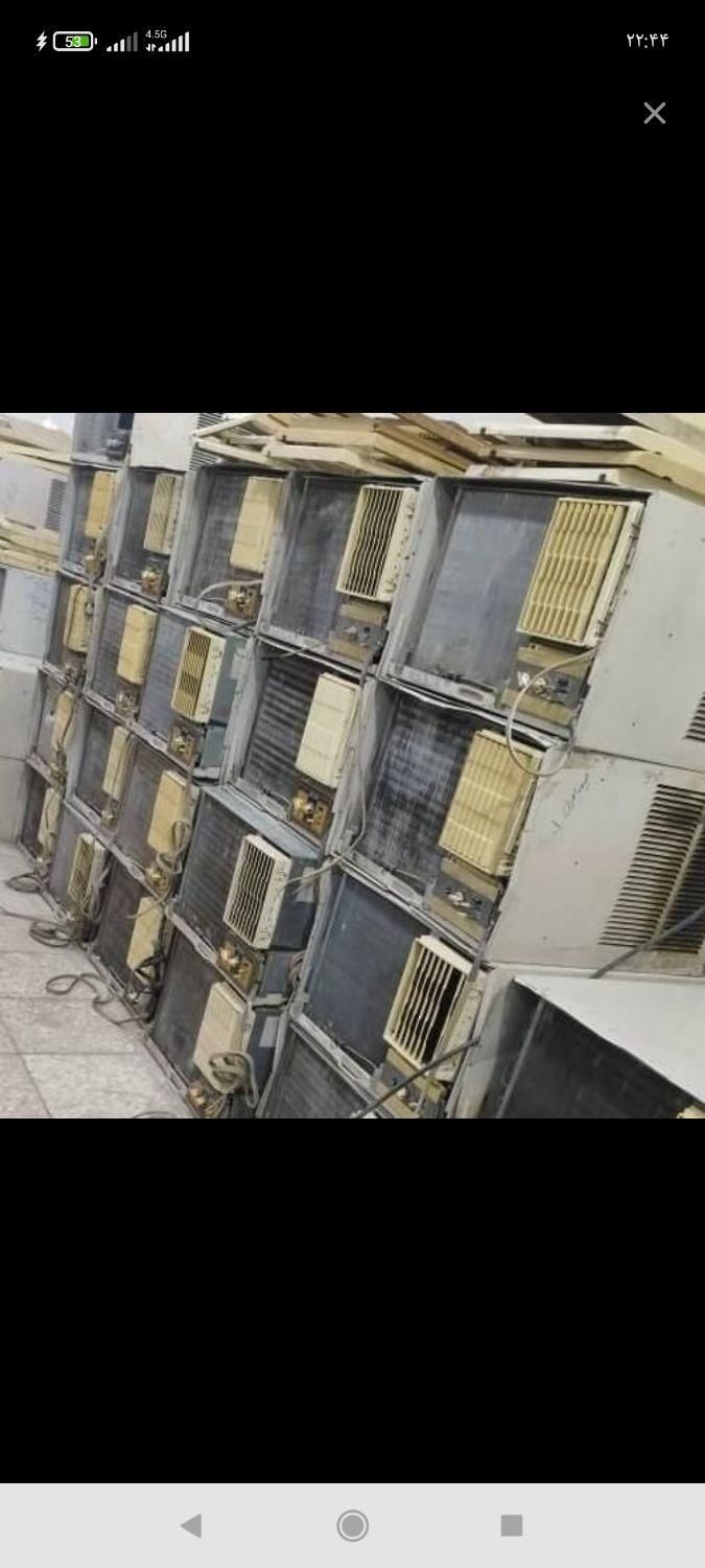 کولر گازی سوخته نیم سوز موتور سوخته|کولر گازی و فنکوئل|مسجد سلیمان, |دیوار